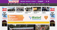 Desktop Screenshot of haberalanya.com.tr